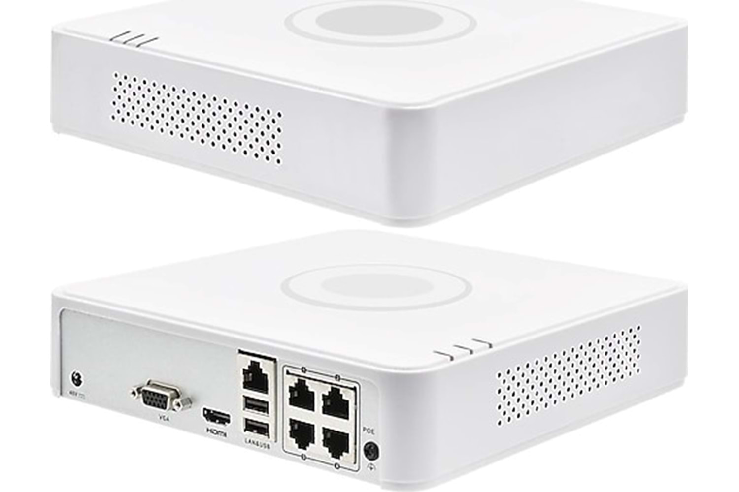 HIKVISION DS-7104NI-Q1/4P 4 KANAL 4 PORT POE NVR KAYIT CIHAZI