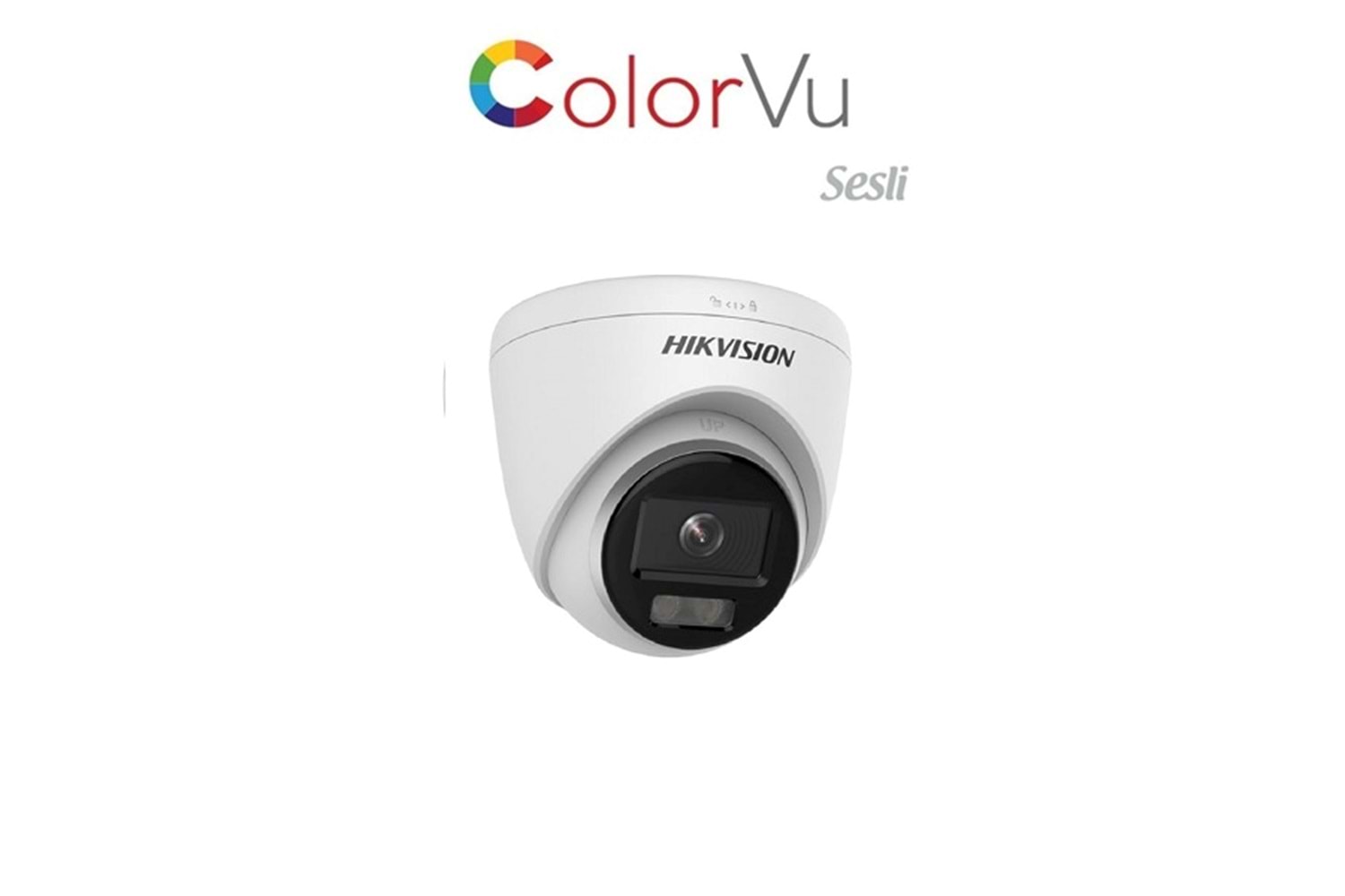 HİKVİSİON DS-2CD1323G2-LIUF 2 MP DAHİLİ SESLİ COLORVU IP DOME KAMERA